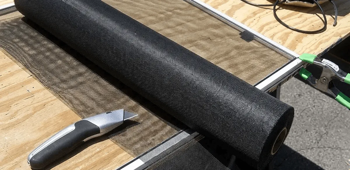 Window screen replacement materials and tools for screen repair in Seattle, WA